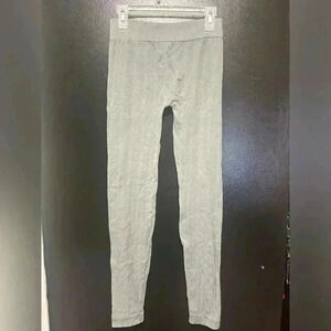 Connection 18 Size Medium Gray Leggings Fall Leggings Winter Leggings
